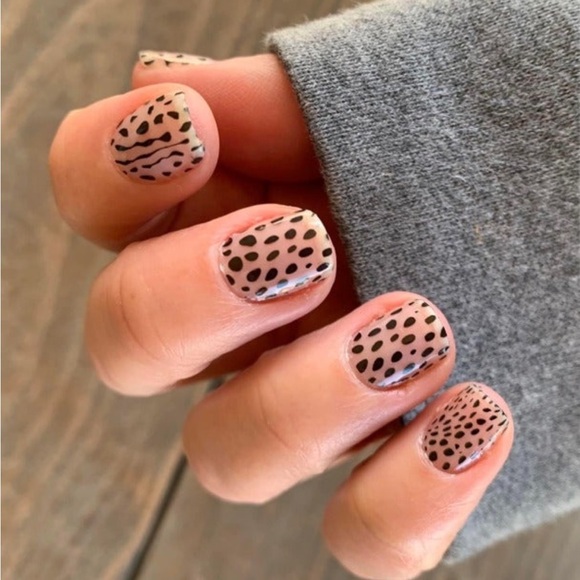 Color Street Other - Color Street: Purr Diem | Animal Print Cat Spots Feline Chic Clear Overlay
